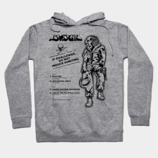 Budgie Band If Swallowed Do Not Induce Vomiting Hoodie